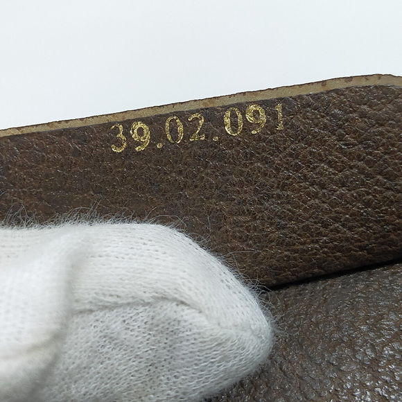 Vintage Gucci Tote Bag Brown Pvc #65395V61 - Picture 9 of 9